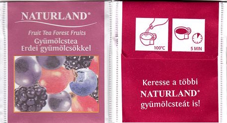 Naturland Gyumolcstea Erdei Gyumolcsokkel