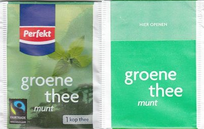 Perfekt 2 Groene Thee Munt Fairtrade