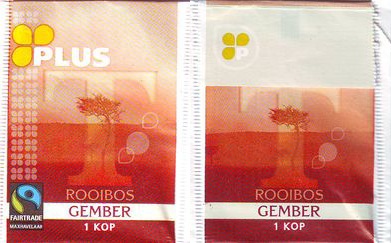 Plus 04 Rooibos Gember Fairtrade