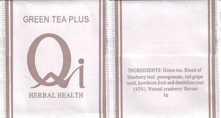 Qi Green Tea Plus 2