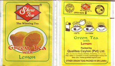 Shere Green Tea With Lemon