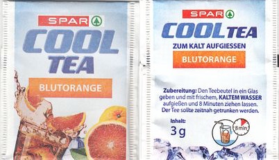 Spar Cool Tea Blutorange