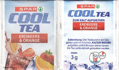 Spar Cool Tea Erdbeere & Orange