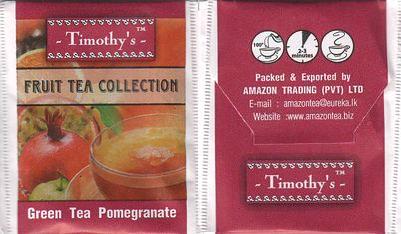 Tea of Life Timothys Ftc Green Tea Pomegranate