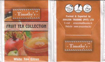 Tea of Life Timothys Ftc White Tea Citrus