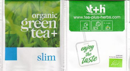 Tea Plus Herbs Organic Green Tea Plus Slim