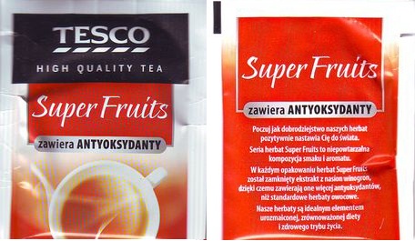 Tesco High Quality Tea Super Fruits