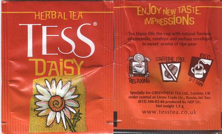 Tess Herbal Tea Daisy 2