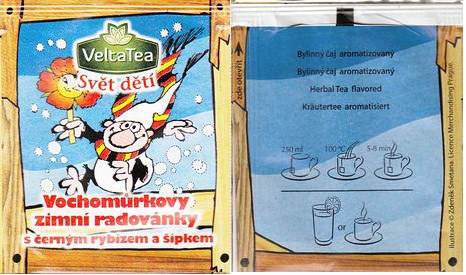 Velta Tea Svet Deti Vochomurkovy Zimní Radovanky