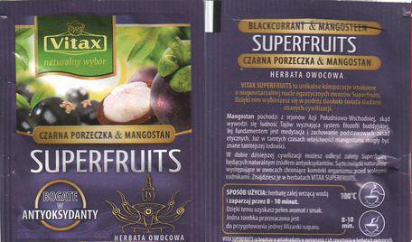 Vitax Superfruits Czarna Porzeczka & Mangostan