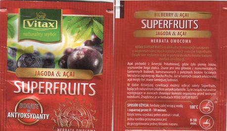 Vitax Superfruits Jagoda & Acai