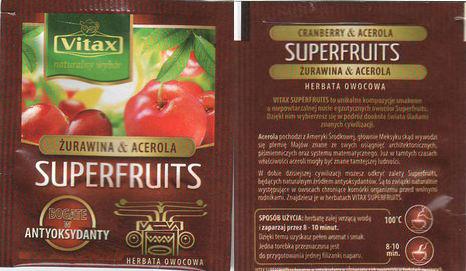 Vitax Superfruits Zurawina & Acerola