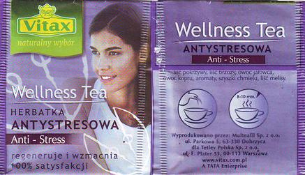 Vitax Wellness Tea Herbatka Antystresowa Tata