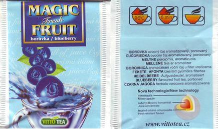 Vitto Tea Magic Fruit Borůvka