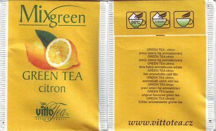 Vitto Tea Mixgreen Green Tea Citron Matt