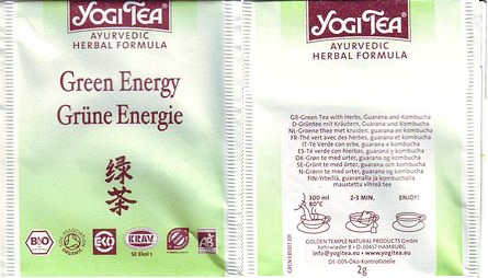 Yogi Tea Green Energy 2