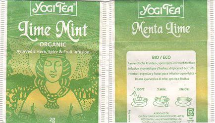 Yogi Tea Lime Mint Organic