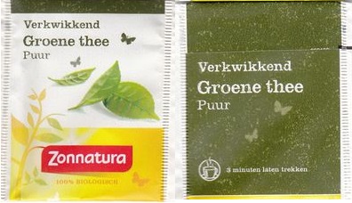 Zonnatura 958189 Verkwikkend Groene Tee Puur