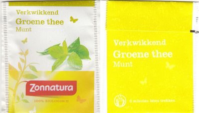 Zonnatura 958191 Groene Thee Munt