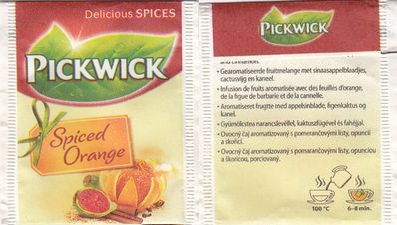 Pickwick 10 009 782 Delicious Spices Spiced Orange