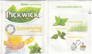 Pickwick 10 010 281 Herbal Goodness Spijsvertering