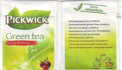 Pickwick 10 719 062 Green Tea Cranberry