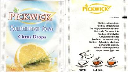 Pickwick 10 721 097 Summer Tea Citrus Drops