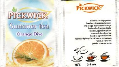 Pickwick 10 721 098 Summer Tea Orange Dive