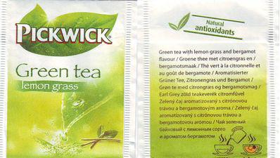 Pickwick 10 721 118 Green Tea Lemon Grass