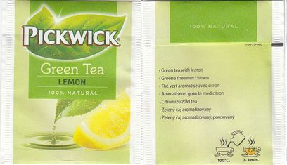 Pickwick 10015498 04 Green Tea Lemon