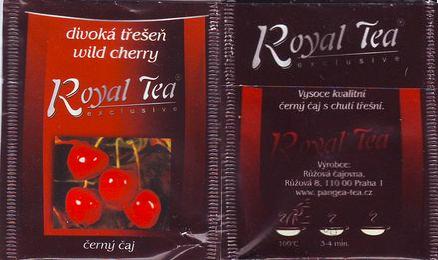 Růžová Čajovna Royal Tea Černý Čaj Divoká Třešeň