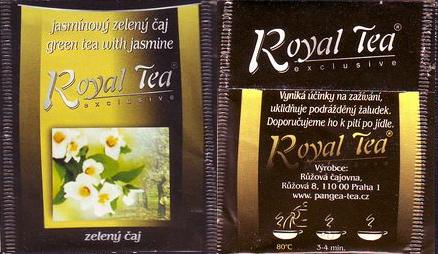 Růžová Čajovna Royal Tea Zelený Čaj Jasmínový