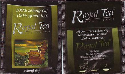 Růžová Čajovna Royal Tea Zelený Čaj