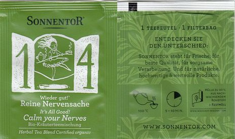 Sonnentor 2015 14 Wieder Gut Reine Nervensache