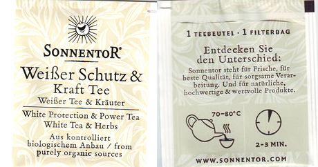 Sonnentor Weisser Schutz Kraft Foil Black S