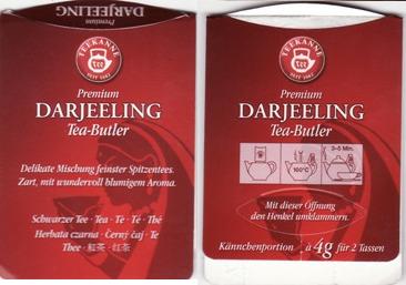 Teekanne Tea Butler Darjeeling