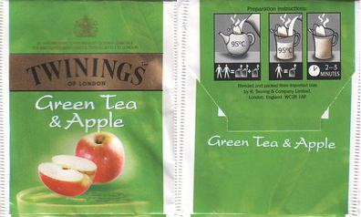 Twinings 004 Green Tea & Apple Paper Glossy