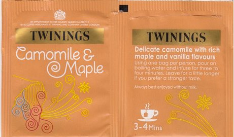 Twinings 60 Camomile & Maple