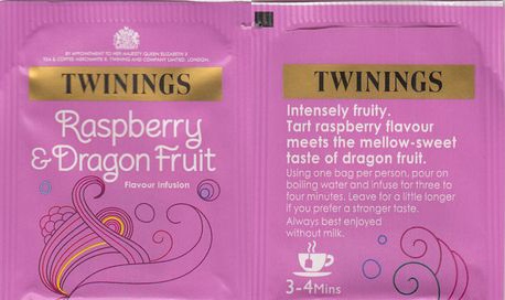 Twinings 60 Raspberry & Dragon Fruit