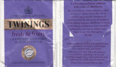 Twinings Fresh & Fruity Cranberry Raspberry & Elderflower 2