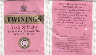 Twinings Fresh & Fruity Raspberr Strawberry & Loganberry 2