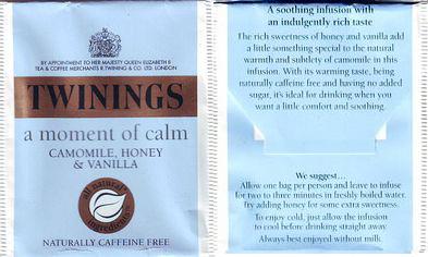 Twinings Moment of Calm Camomile Honey & Vanilla