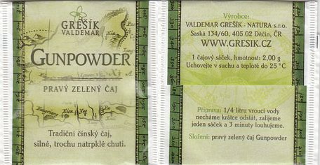 Valdemar Grešík Gunpowder Saská Glossy