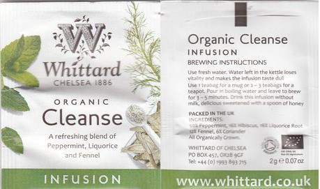 Whittard of Chelsea 04 Organic Cleanse