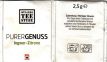 Mullers Tee Stube XWP75 Purer Genuss Ingwer Zitrone