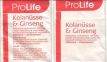 Pro Life Kolanusse & Ginseng