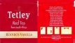 Tetley Red Tea Rooibos Vanilla