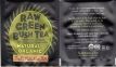 Thé Republic of Tea 07 Raw Green Bush Tea Natural Organic